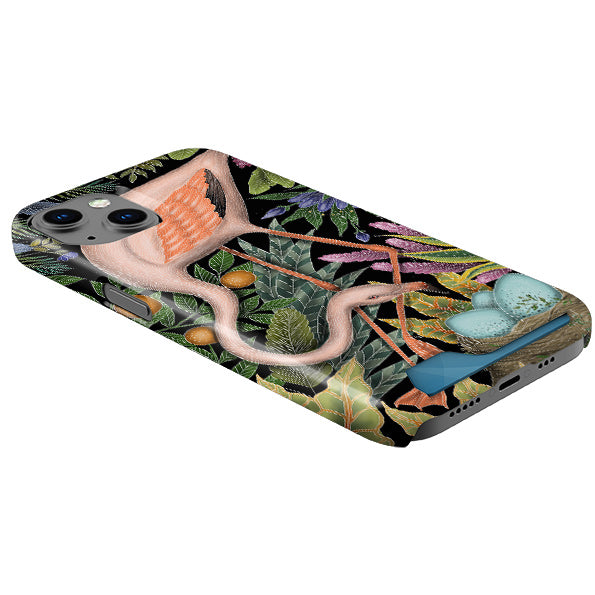 Flamingo Case and Card Case By Catherine Rowe