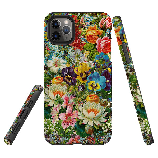iPhone Tough Case - Floral Burst