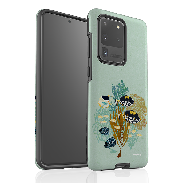 Samsung Tough Case - Fish Town By Katherine Quinn