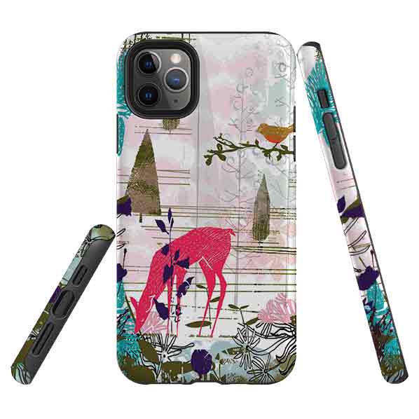 iPhone Tough Case - Forest Tale Robin Song By Tiffany Lynch
