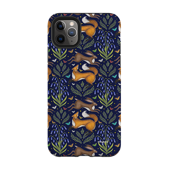 iPhone Tough Case - Fox And Hare By Catherine Rowe