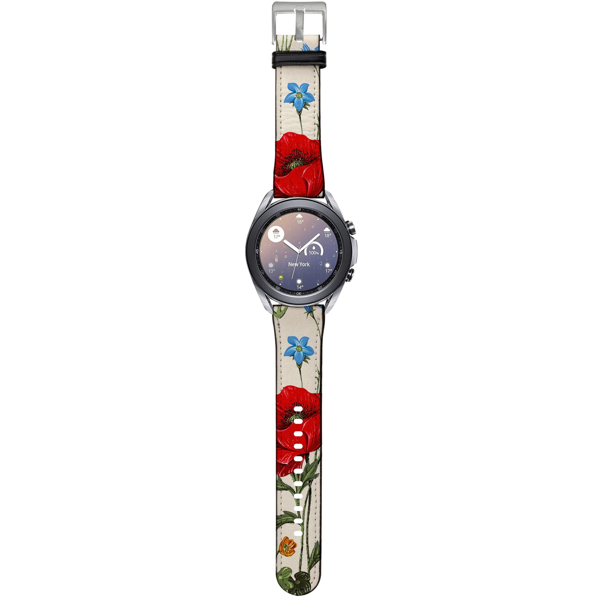 Apple Watch Straps-Garden Delight Android Watch Strap-Paper Leather Samsung Watch Straps Product Details Get trendy with our Paper leather Samsung Watch bands. Available for all models of Samsung watch. High quality Paper Leather Fully printed on all exterior sides. Samsung Watch Band 40mm/42mm Samsung Watch Band 45mm/46mm-Stringberry