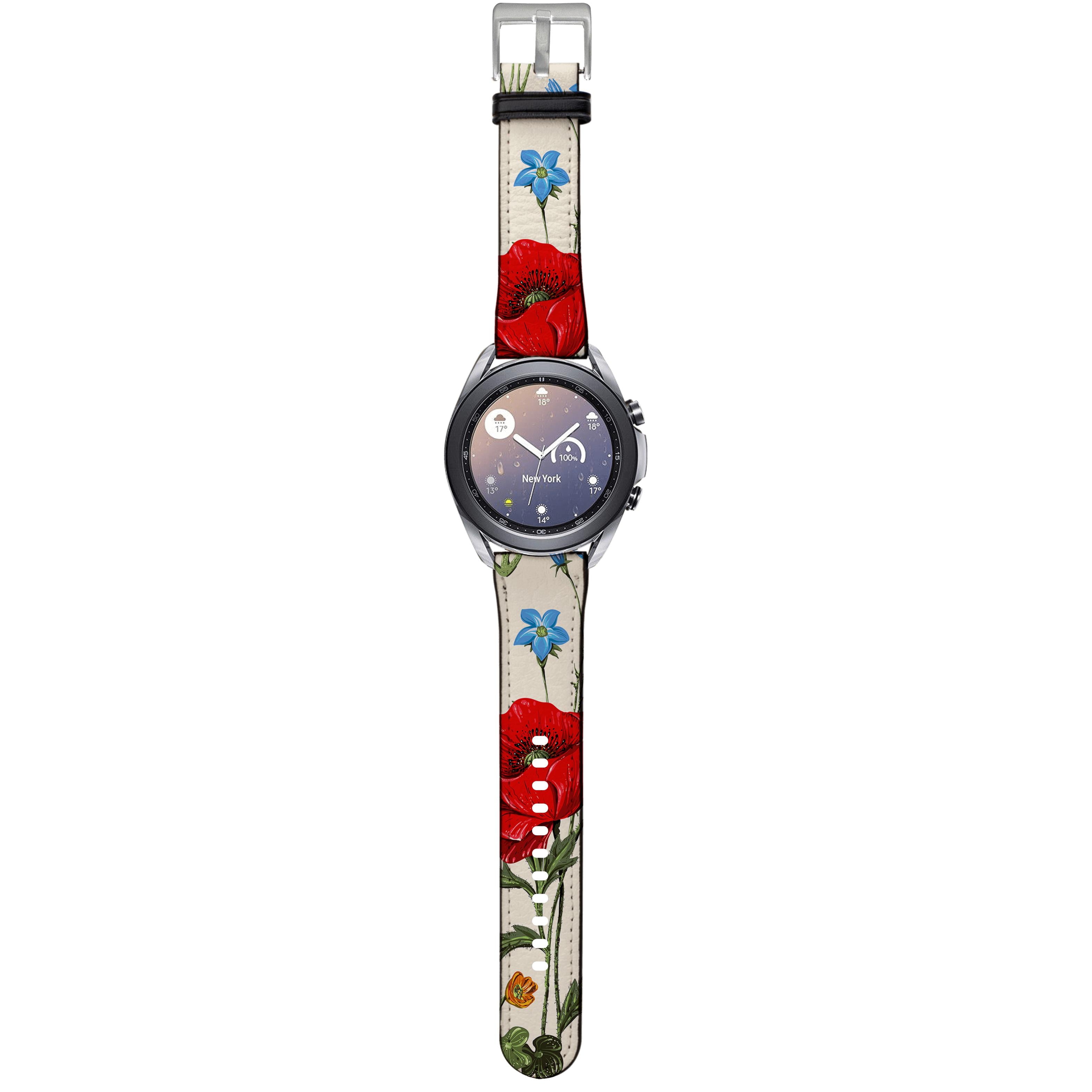 Apple Watch Straps-Garden Delight Android Watch Strap-Paper Leather Samsung Watch Straps Product Details Get trendy with our Paper leather Samsung Watch bands. Available for all models of Samsung watch. High quality Paper Leather Fully printed on all exterior sides. Samsung Watch Band 40mm/42mm Samsung Watch Band 45mm/46mm-Stringberry