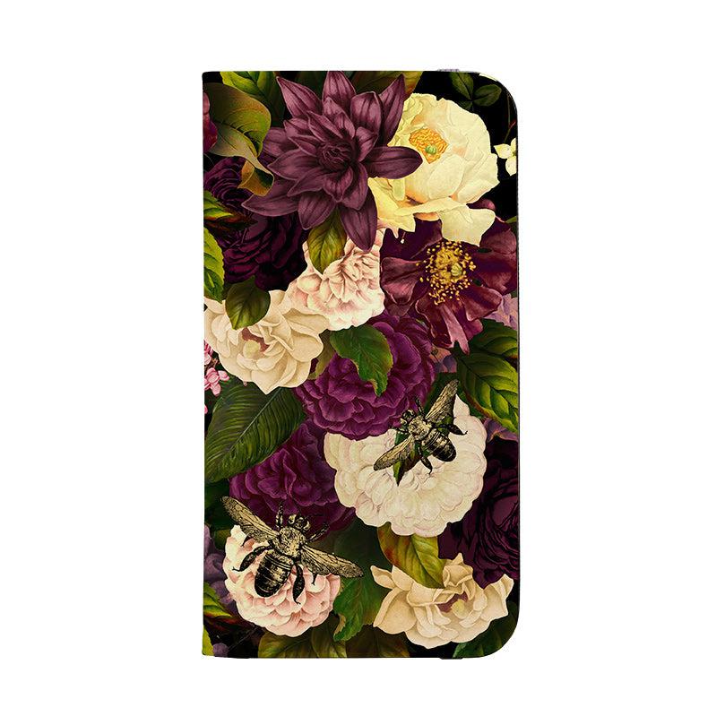 Wallet phone case-Grace-Vegan Leather Wallet Case Vegan leather. 3 slots for cards Fully printed exterior. Compatibility See drop down menu for options, please select the right case as we print to order.-Stringberry