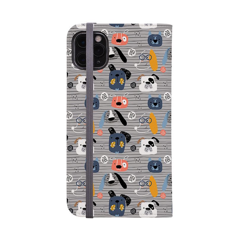 Wallet phone case-Groucho Barks-Vegan Leather Wallet Case Vegan leather. 3 slots for cards Fully printed exterior. Compatibility See drop down menu for options, please select the right case as we print to order.-Stringberry