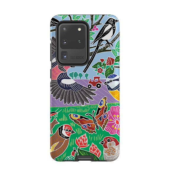 Samsung Tough Case - Garden Bird Jigsaw B By Kate Heiss