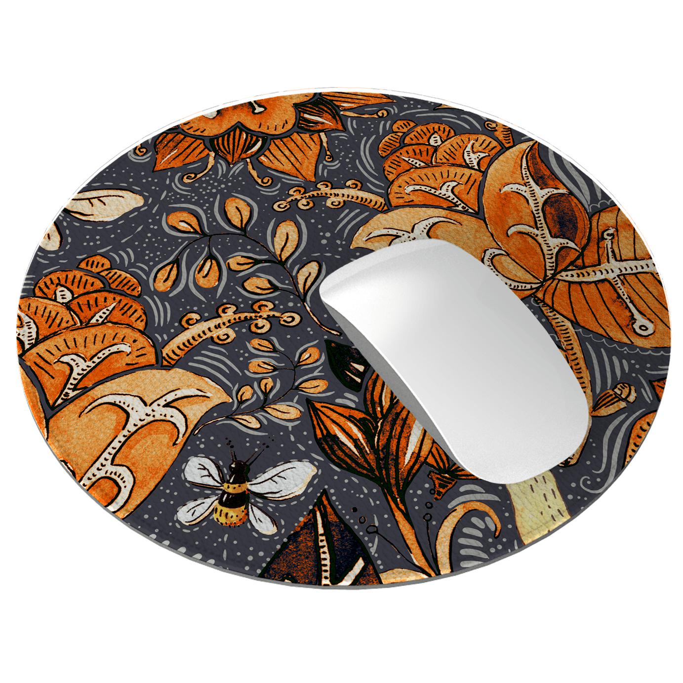 Hidcote Manor Vegan Leather Mouse Mat