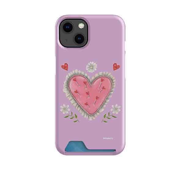 Heart Pin Cushion Case and Card By Catherine Rowe