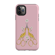 iPhone Tough Case - Heron Scissors By Catherine Rowe