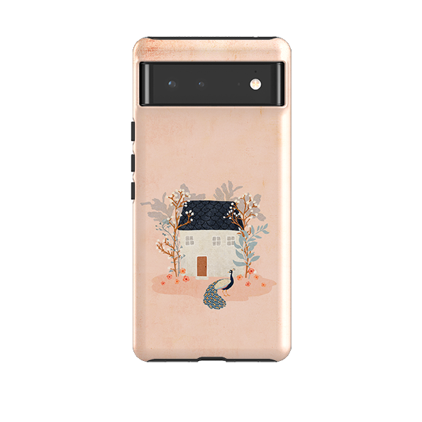 Google Tough Case -  Home Pink By Katherine Quinn