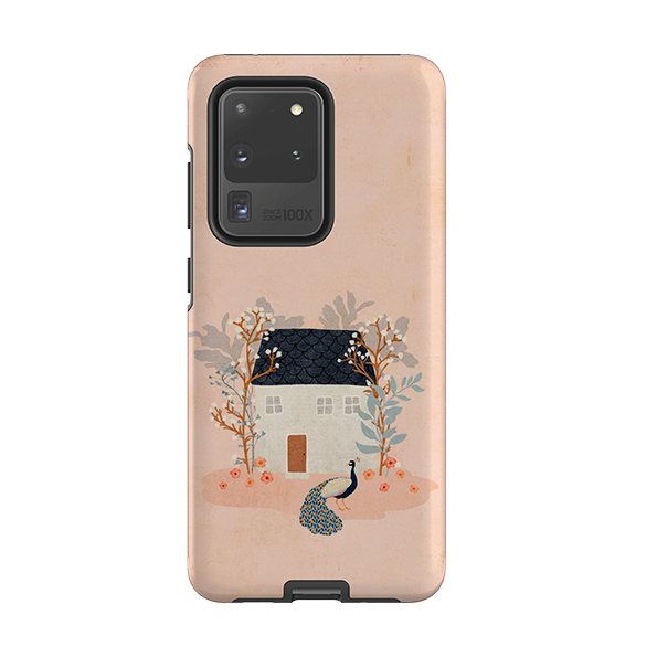 Samsung Tough Case - Home Pink By Katherine Quinn