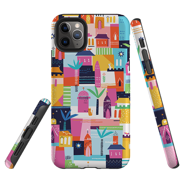 iPhone Tough Case - Houses By Ali Brookes