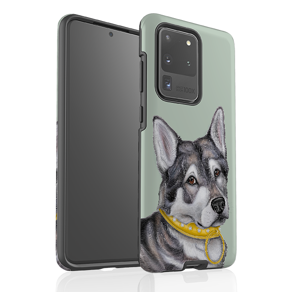 Samsung Tough Case - Huskey By Catherine Rowe