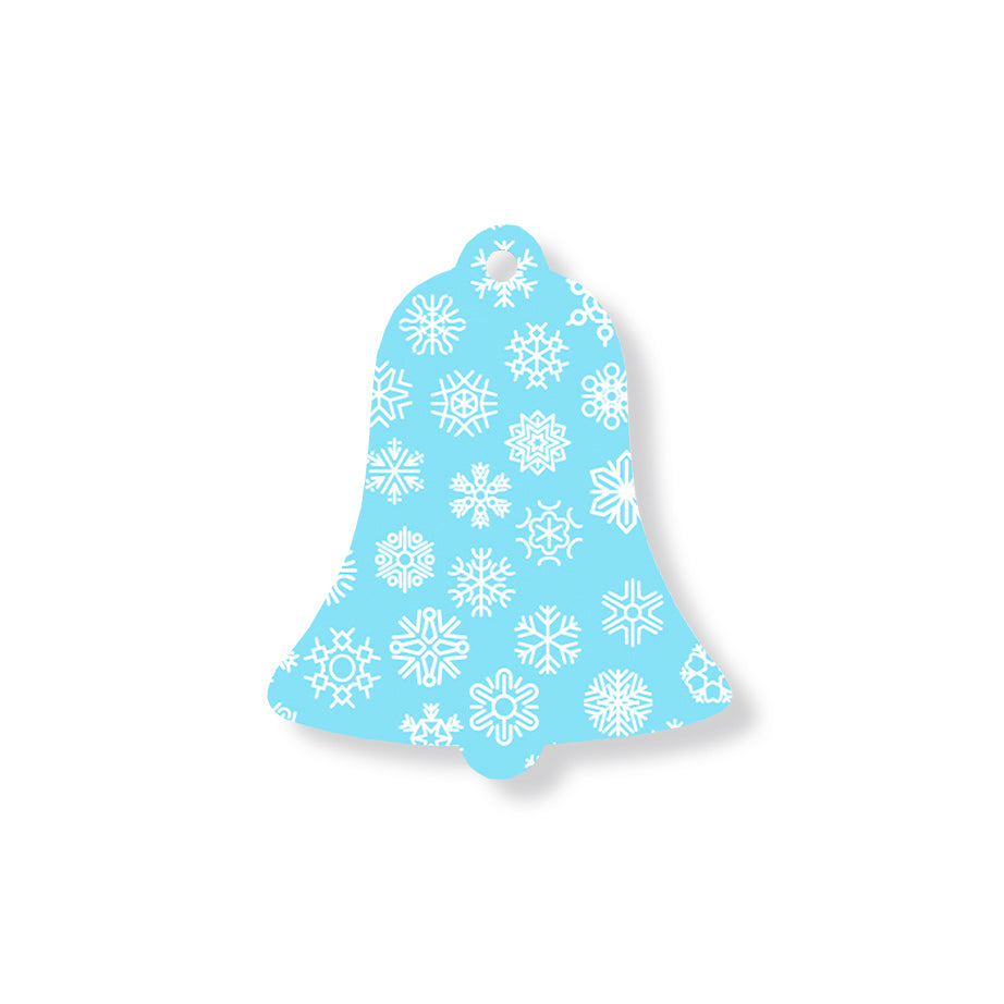 Christmas Decorations ICE XMAS- Wooden Xmas Bell And Fridge Magnet