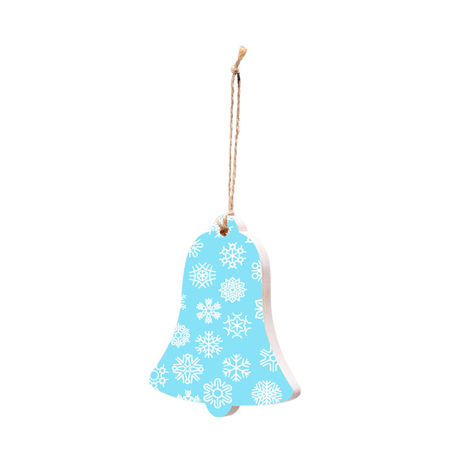 Christmas Decorations ICE XMAS- Wooden Xmas Bell And Fridge Magnet