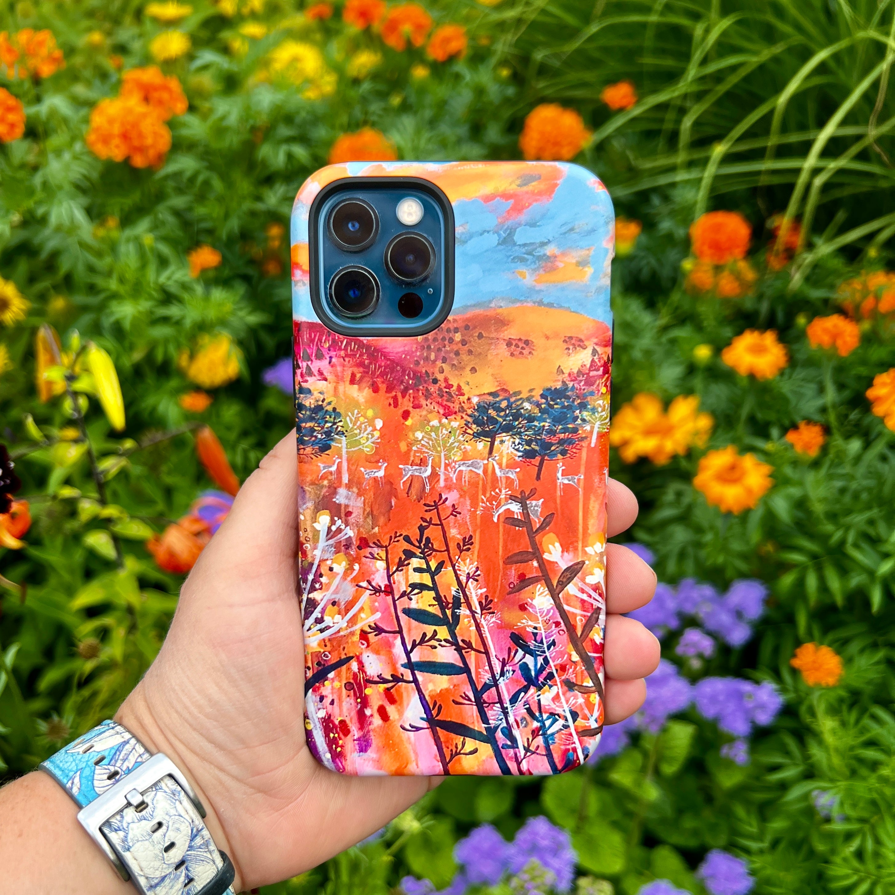 iPhone Tough Case - Perfect Day By Claire West