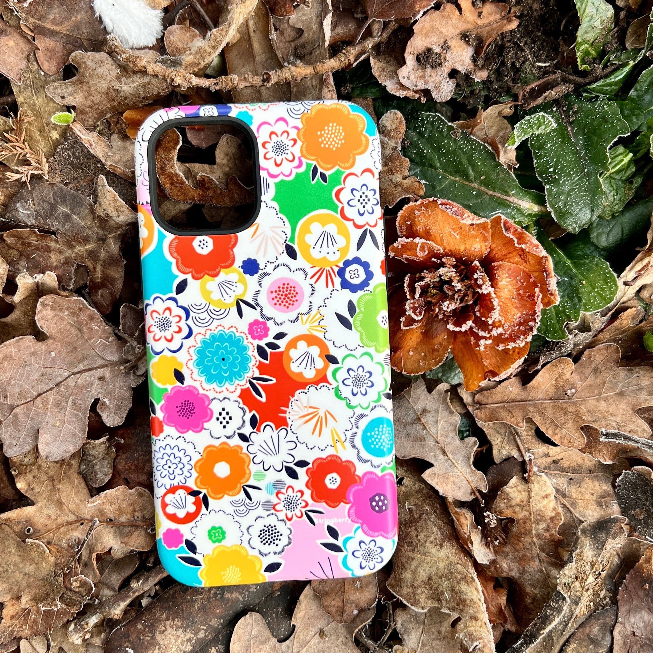 iPhone Tough Case - Flowers By Ali Brookes