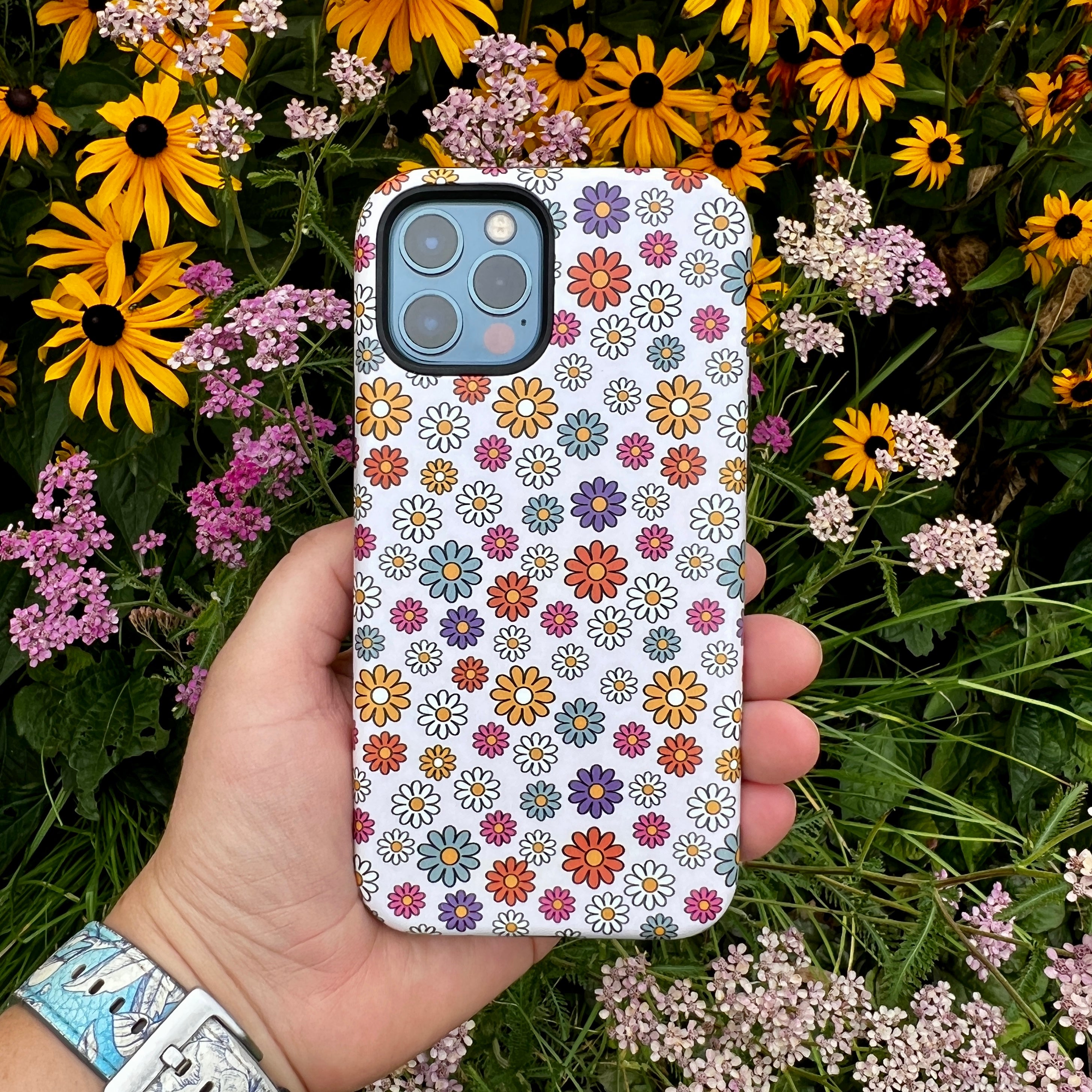 iPhone Tough Case - Mixed Daisies