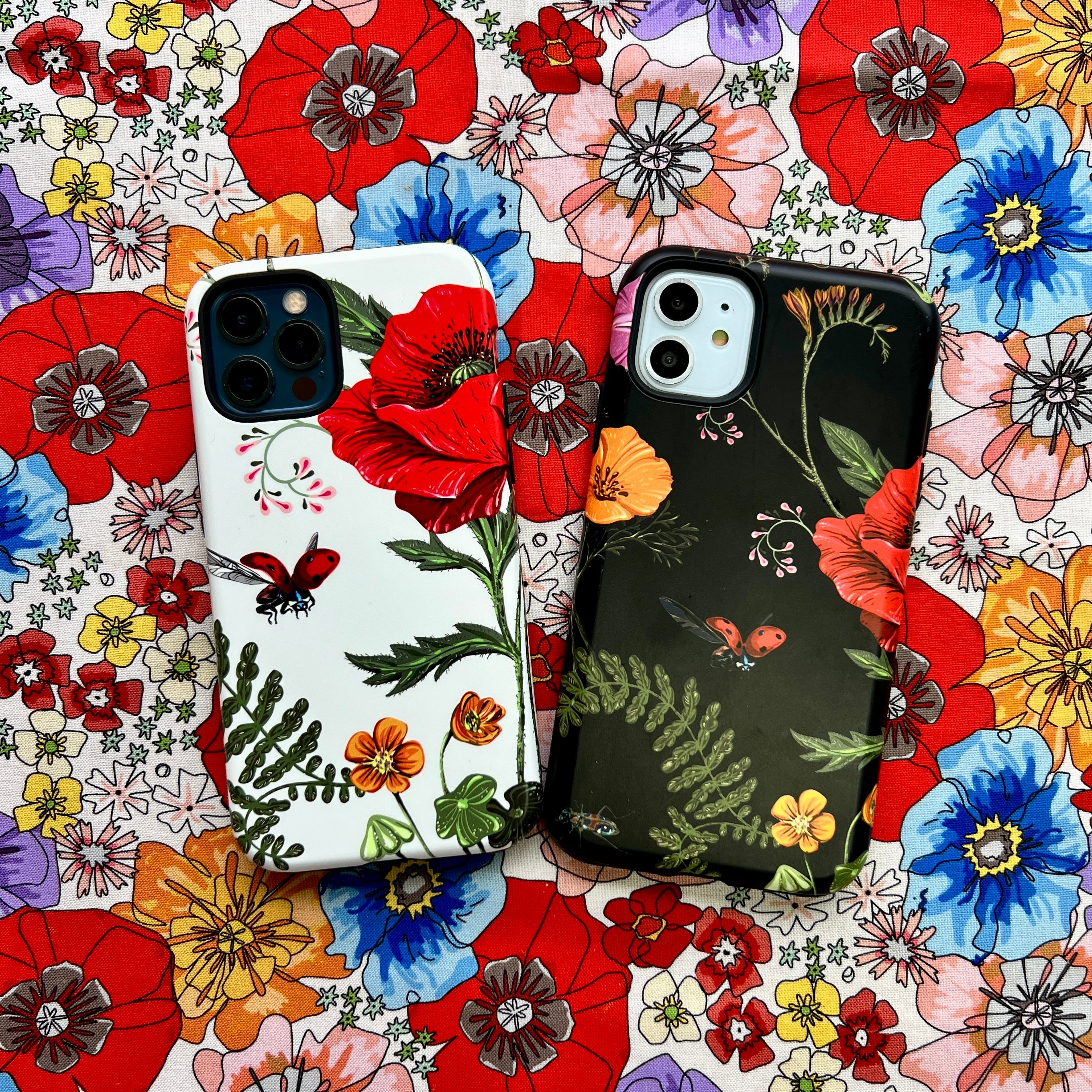 iPhone Tough Case - Moonlight Garden