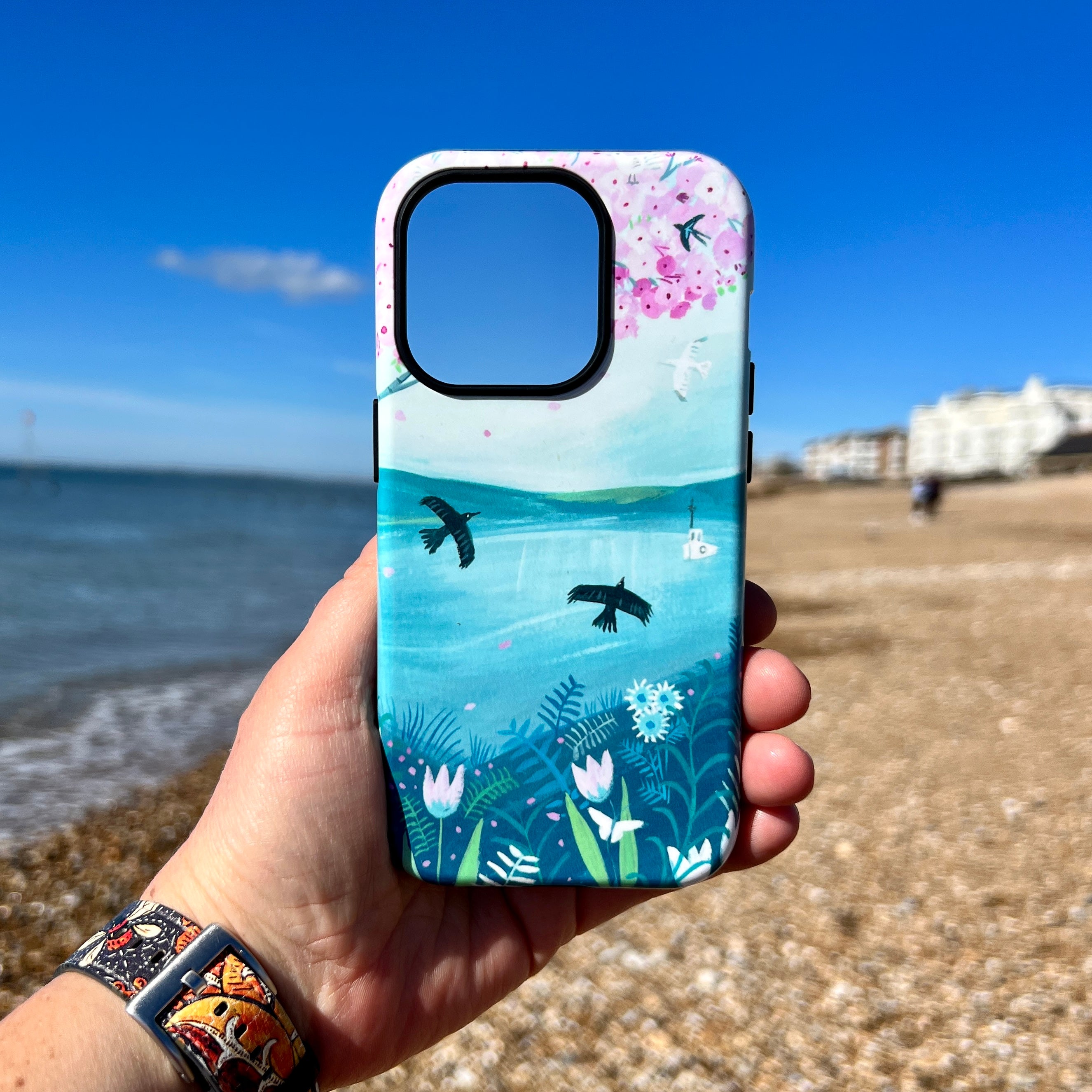 iPhone Tough Case - Blossom Tree By Mary Stubberfield