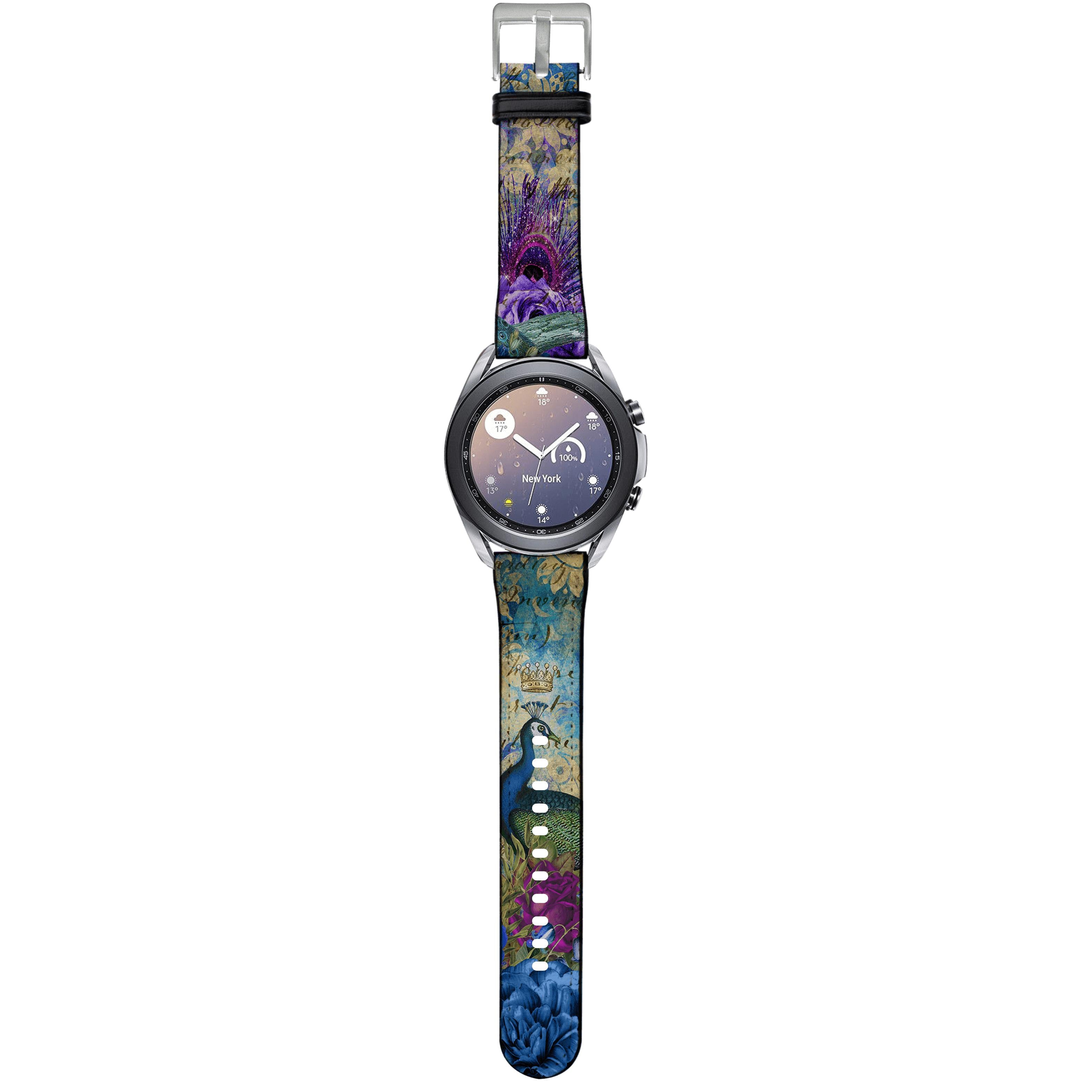 Apple Watch Straps-In Heaven Android Watch Strap-Paper Leather Samsung Watch Straps Product Details Get trendy with our Paper leather Samsung Watch bands. Available for all models of Samsung watch. High quality Paper Leather Fully printed on all exterior sides. Samsung Watch Band 40mm/42mm Samsung Watch Band 45mm/46mm-Stringberry
