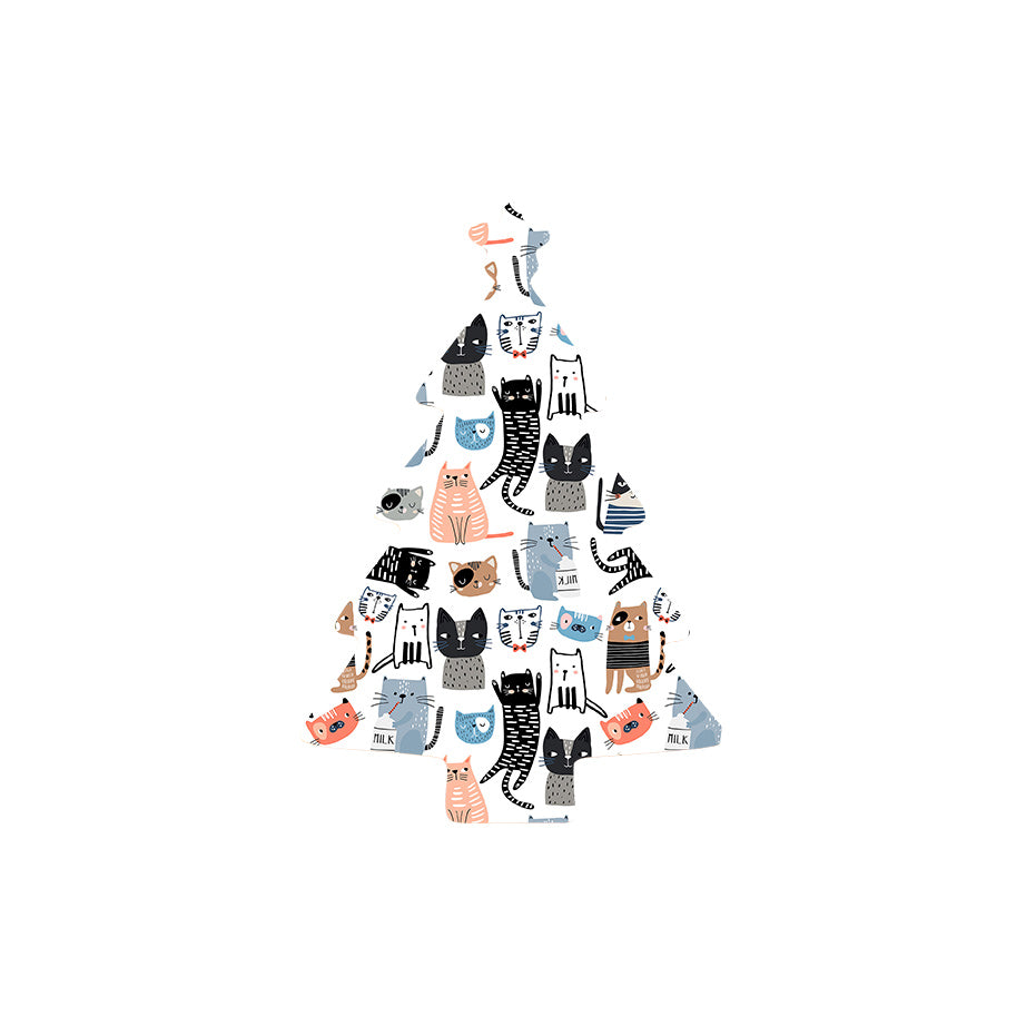 Christmas Decorations JIGGLES- Wooden Xmas Tree And Fridge Magnet