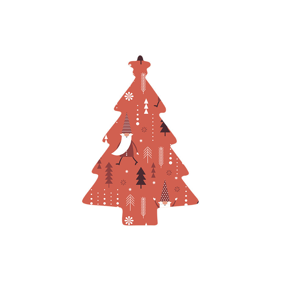 Christmas Decorations JOLLY JOLLY- Wooden Xmas Tree And Fridge Magnet