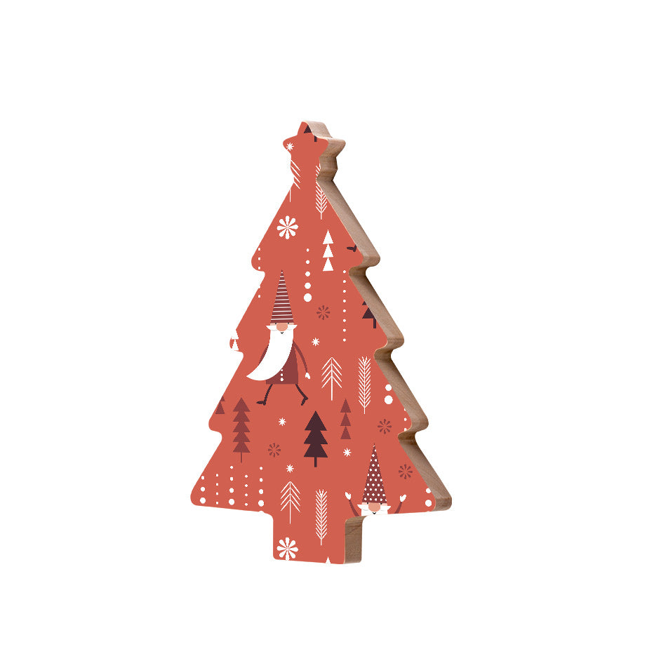 Christmas Decorations JOLLY JOLLY- Wooden Xmas Tree And Fridge Magnet