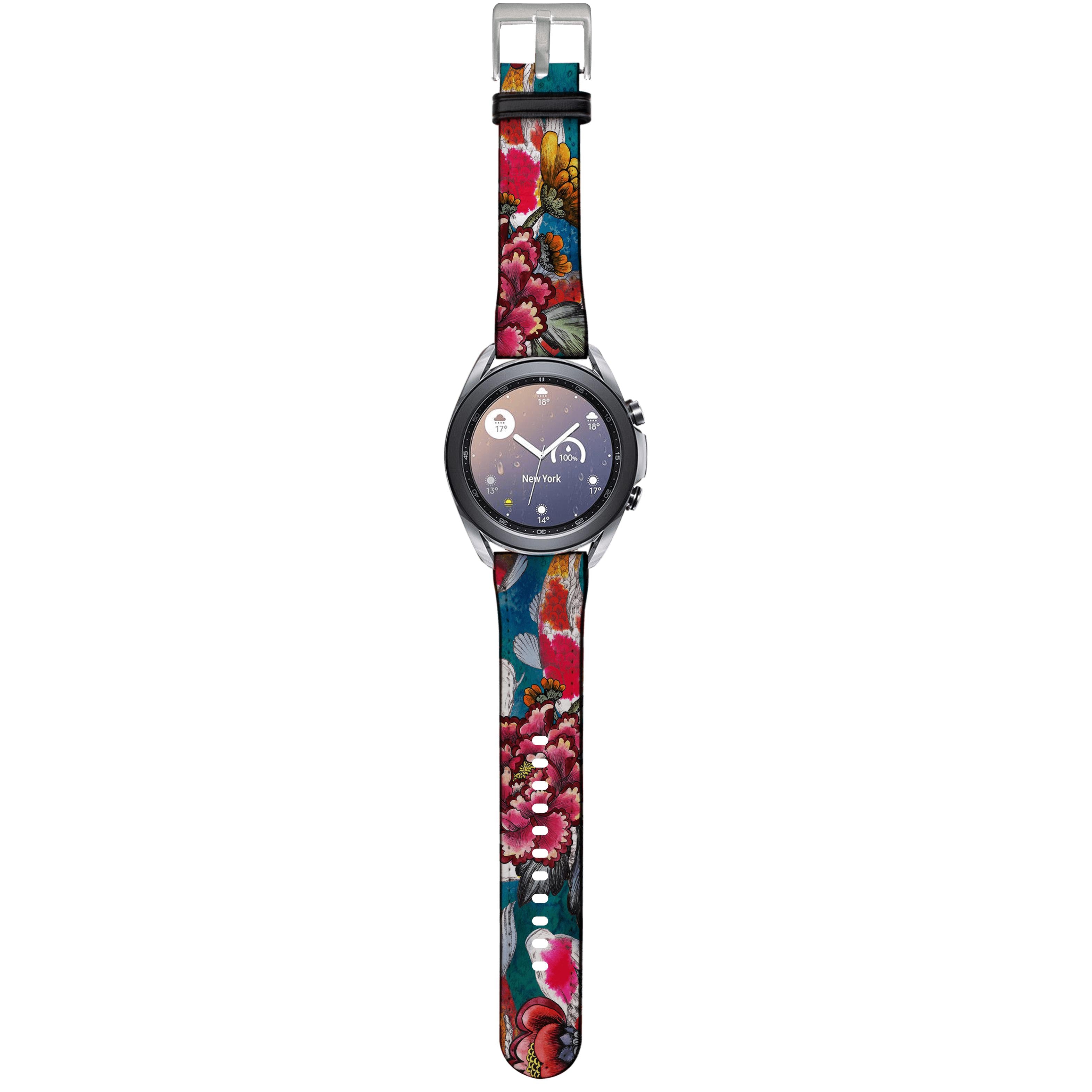 Apple Watch Straps-Kasai Android Watch Strap-Paper Leather Samsung Watch Straps Product Details Get trendy with our Paper leather Samsung Watch bands. Available for all models of Samsung watch. High quality Paper Leather Fully printed on all exterior sides. Samsung Watch Band 40mm/42mm Samsung Watch Band 45mm/46mm-Stringberry