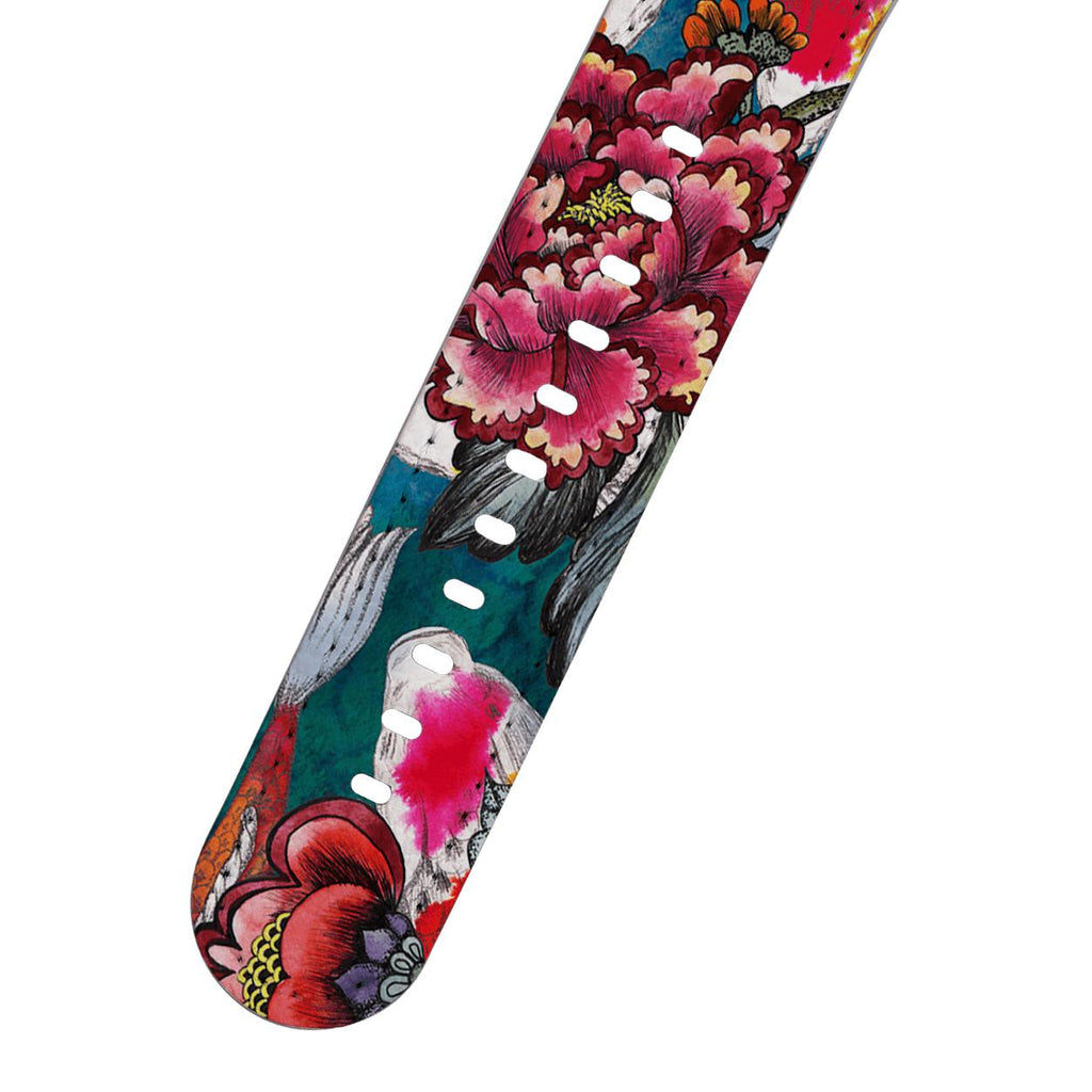 Apple Watch Straps-Kasai Apple Watch Strap-All Products Are Printed To Order No returns will be entertained if you select the wrong model. Please ensure you select the right model Get trendy with our vegan leather Apple Watch bands. Available for all models of Apple watch. Product Details Vegan Leather Apple Watch Straps High quality Vegan Leather Fully printed on all exterior sides. Apple Watch Band 38mm/40mm Apple Watch Band 42mm/44mm-Stringberry