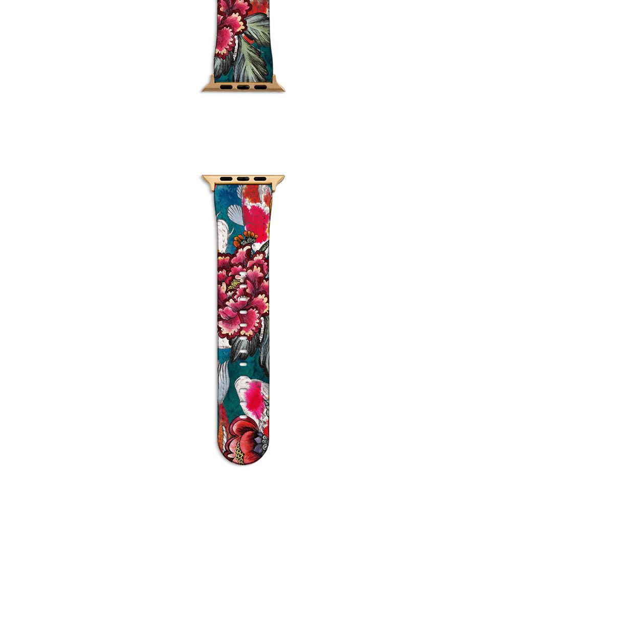 Apple Watch Straps-Kasai Apple Watch Strap-All Products Are Printed To Order No returns will be entertained if you select the wrong model. Please ensure you select the right model Get trendy with our vegan leather Apple Watch bands. Available for all models of Apple watch. Product Details Vegan Leather Apple Watch Straps High quality Vegan Leather Fully printed on all exterior sides. Apple Watch Band 38mm/40mm Apple Watch Band 42mm/44mm-Stringberry