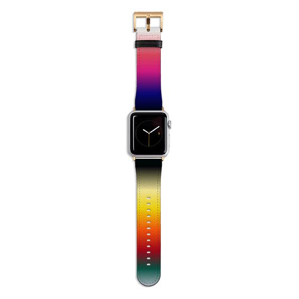 Apple Watch Straps-Apple Watch Strap Chroma By Kitty Joseph-All Products Are Printed To Order No returns will be entertained if you select the wrong model. Please ensure you select the right model Get trendy with our vegan leather Apple Watch bands. Available for all models of Apple watch. Product Details Vegan Leather Apple Watch Straps High quality Vegan Leather Fully printed on all exterior sides. Apple Watch Band 38mm/40mm Apple Watch Band 42mm/44mm-Stringberry