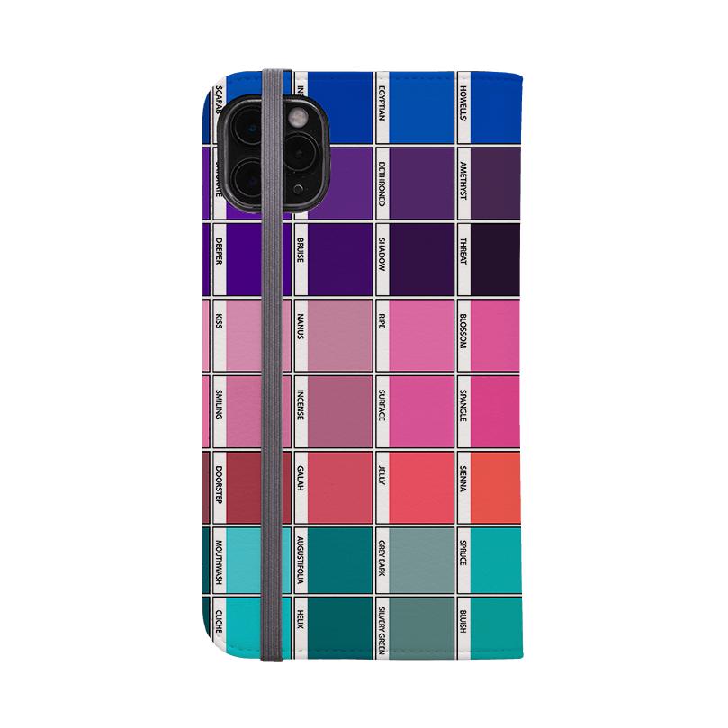 Wallet phone case-Chromology II Wallet Case By Kitty Joseph-All Products Are Printed To OrderNo returns will be entertained if you select the wrong model. Please ensure you select the right modelDesigned to be stylish as well as protective. Made from a combination of Vegan leather and printed with a classy satin finish, our cases will surely make you stand out from the crowd.Product DetailsVegan Leather Wallet Folio Case Vegan leather. 3 slots for cards Fully printed exterior. CompatibilitySee d