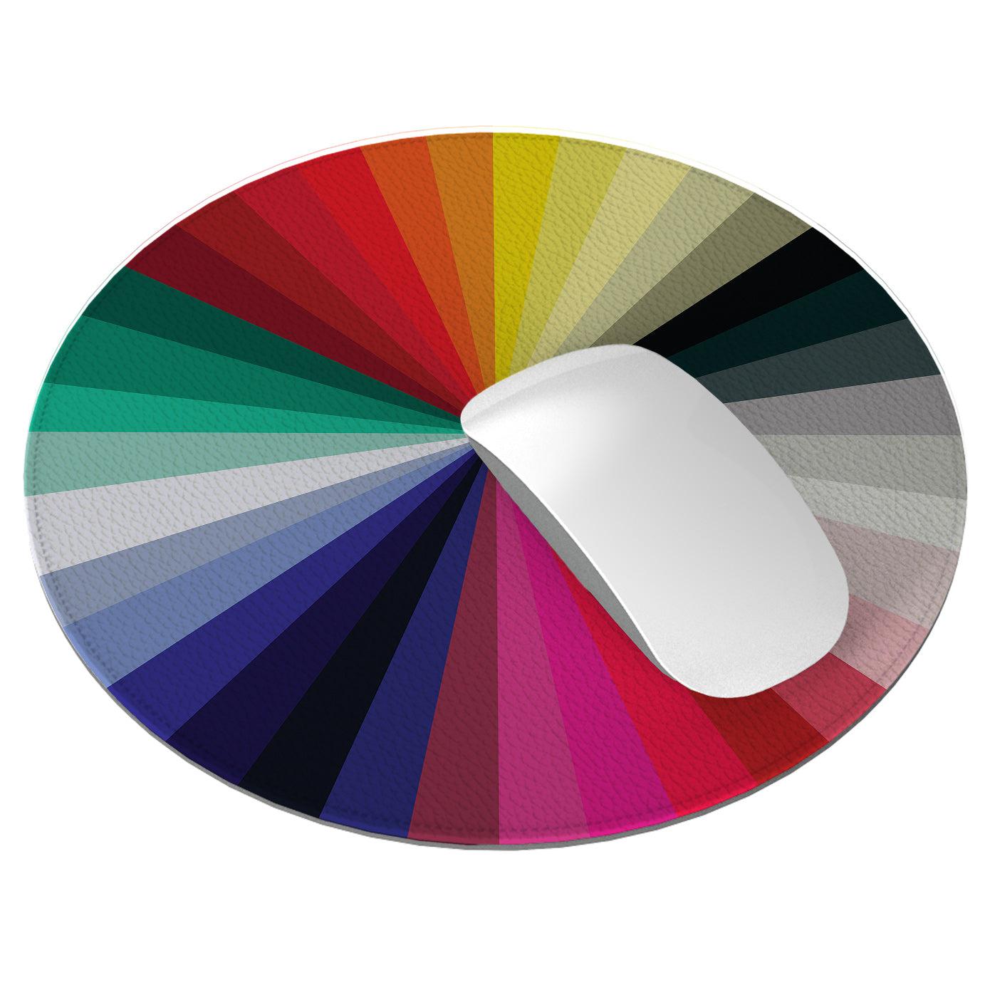 Chroma Vegan Leather Mouse Mat By Kitty Joseph