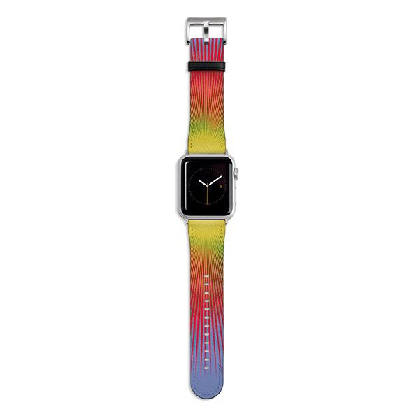 Apple Watch Straps-Apple Watch Strap Halos Sol By Kitty Joseph-All Products Are Printed To Order No returns will be entertained if you select the wrong model. Please ensure you select the right model Get trendy with our vegan leather Apple Watch bands. Available for all models of Apple watch. Product Details Vegan Leather Apple Watch Straps High quality Vegan Leather Fully printed on all exterior sides. Apple Watch Band 38mm/40mm Apple Watch Band 42mm/44mm-Stringberry