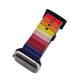 Apple Watch Straps-Apple Watch Strap Myriad Stripe By Kitty Joseph-All Products Are Printed To Order No returns will be entertained if you select the wrong model. Please ensure you select the right model Get trendy with our vegan leather Apple Watch bands. Available for all models of Apple watch. Product Details Vegan Leather Apple Watch Straps High quality Vegan Leather Fully printed on all exterior sides. Apple Watch Band 38mm/40mm Apple Watch Band 42mm/44mm-Stringberry