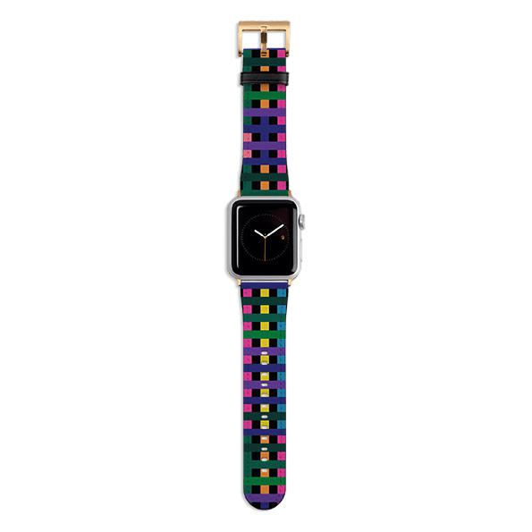 Apple Watch Straps-Apple Watch Strap Newton By Kitty Joseph-All Products Are Printed To Order No returns will be entertained if you select the wrong model. Please ensure you select the right model Get trendy with our vegan leather Apple Watch bands. Available for all models of Apple watch. Product Details Vegan Leather Apple Watch Straps High quality Vegan Leather Fully printed on all exterior sides. Apple Watch Band 38mm/40mm Apple Watch Band 42mm/44mm-Stringberry