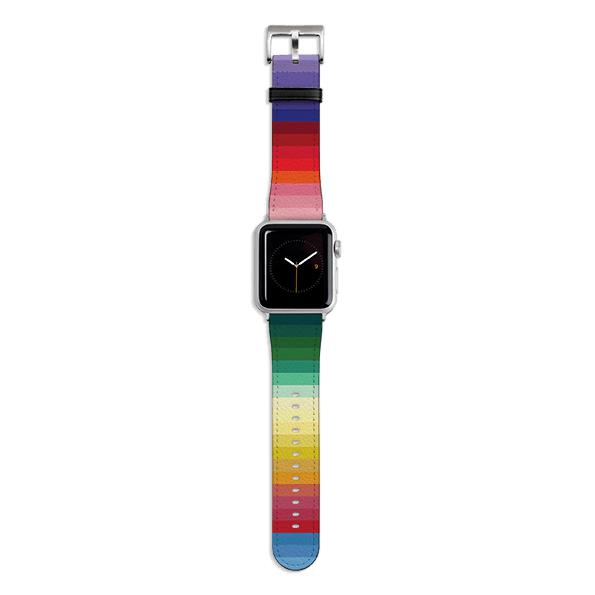 Apple Watch Straps-Apple Watch Strap Solis By Kitty Joseph-All Products Are Printed To Order No returns will be entertained if you select the wrong model. Please ensure you select the right model Get trendy with our vegan leather Apple Watch bands. Available for all models of Apple watch. Product Details Vegan Leather Apple Watch Straps High quality Vegan Leather Fully printed on all exterior sides. Apple Watch Band 38mm/40mm Apple Watch Band 42mm/44mm-Stringberry