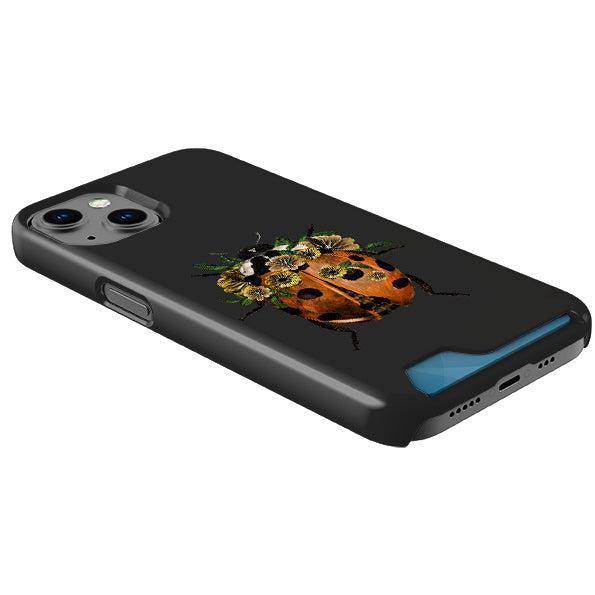 Ladybug Dark Case and Card Case