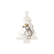 Christmas Decorations LADY XMAS- Wooden Xmas Tree And Fridge Magnet