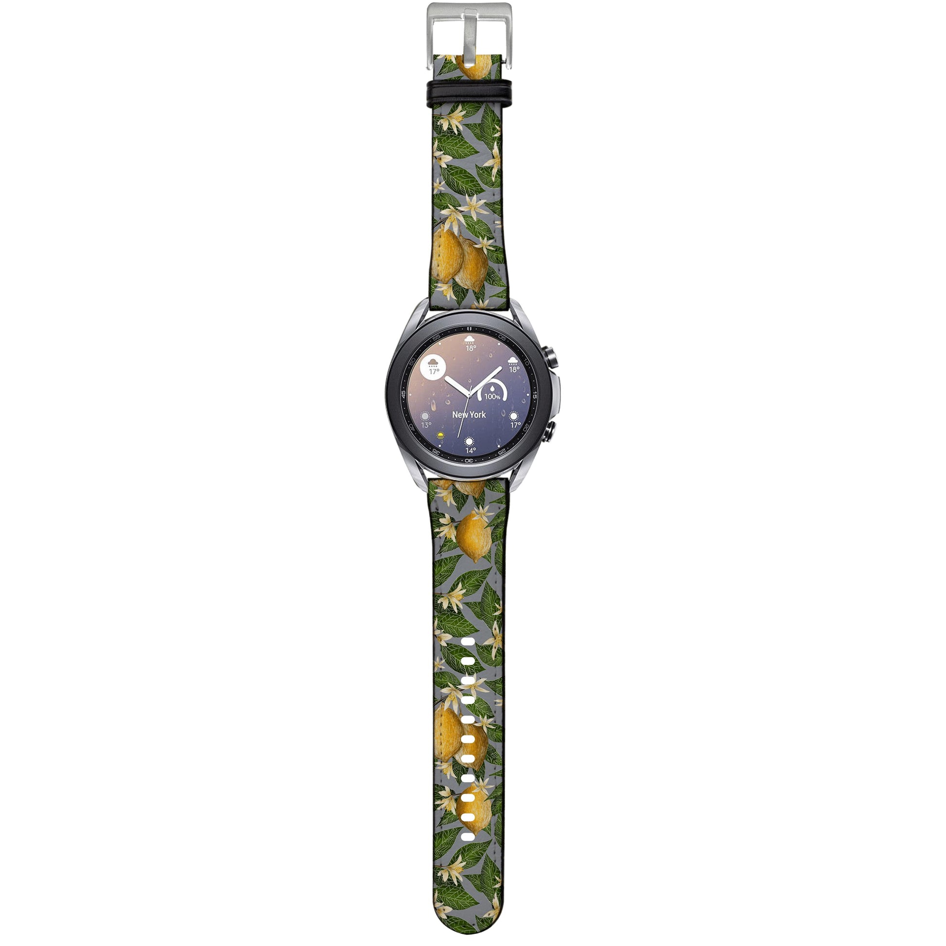 Apple Watch Straps-Lemons Android Watch Strap-Paper Leather Samsung Watch Straps Product Details Get trendy with our Paper leather Samsung Watch bands. Available for all models of Samsung watch. High quality Paper Leather Fully printed on all exterior sides. Samsung Watch Band 40mm/42mm Samsung Watch Band 45mm/46mm-Stringberry