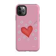 iPhone Tough Case - Love Heart Sewing By Catherine Rowe