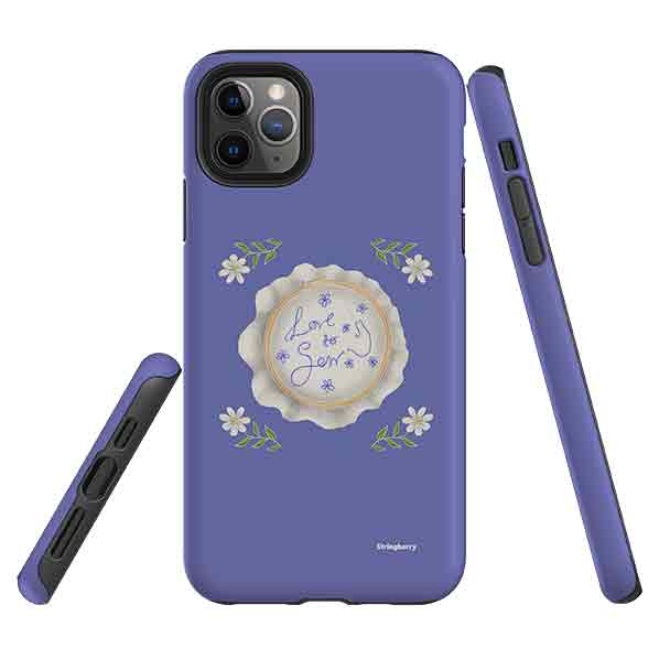 iPhone Tough Case - Love To Sew By Catherine Rowe