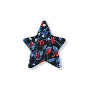 Christmas Decorations MAGICAL XMAS DARK- Wooden Xmas Star And Fridge Magnet