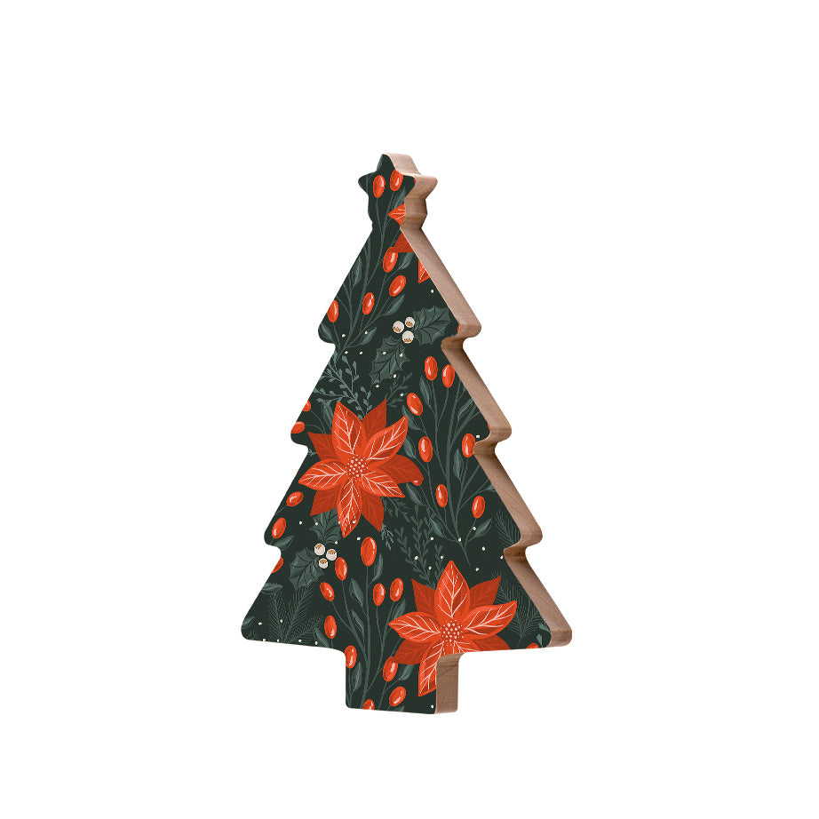 Christmas Decorations MAGIC OF THE HOLIDAYS- Wooden Xmas Tree And Fridge Magnet