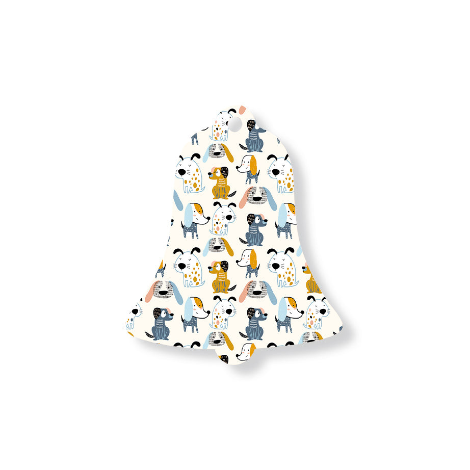 Christmas Decorations MARY PUPPINS- Wooden Xmas Bell And Fridge Magnet