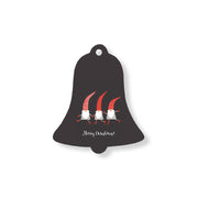 Christmas Decorations MERRY CHRISTMAS- Wooden Xmas Bell And Fridge Magnet