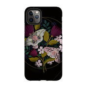 iPhone Tough Case - Moon Moths By Bex Parkin
