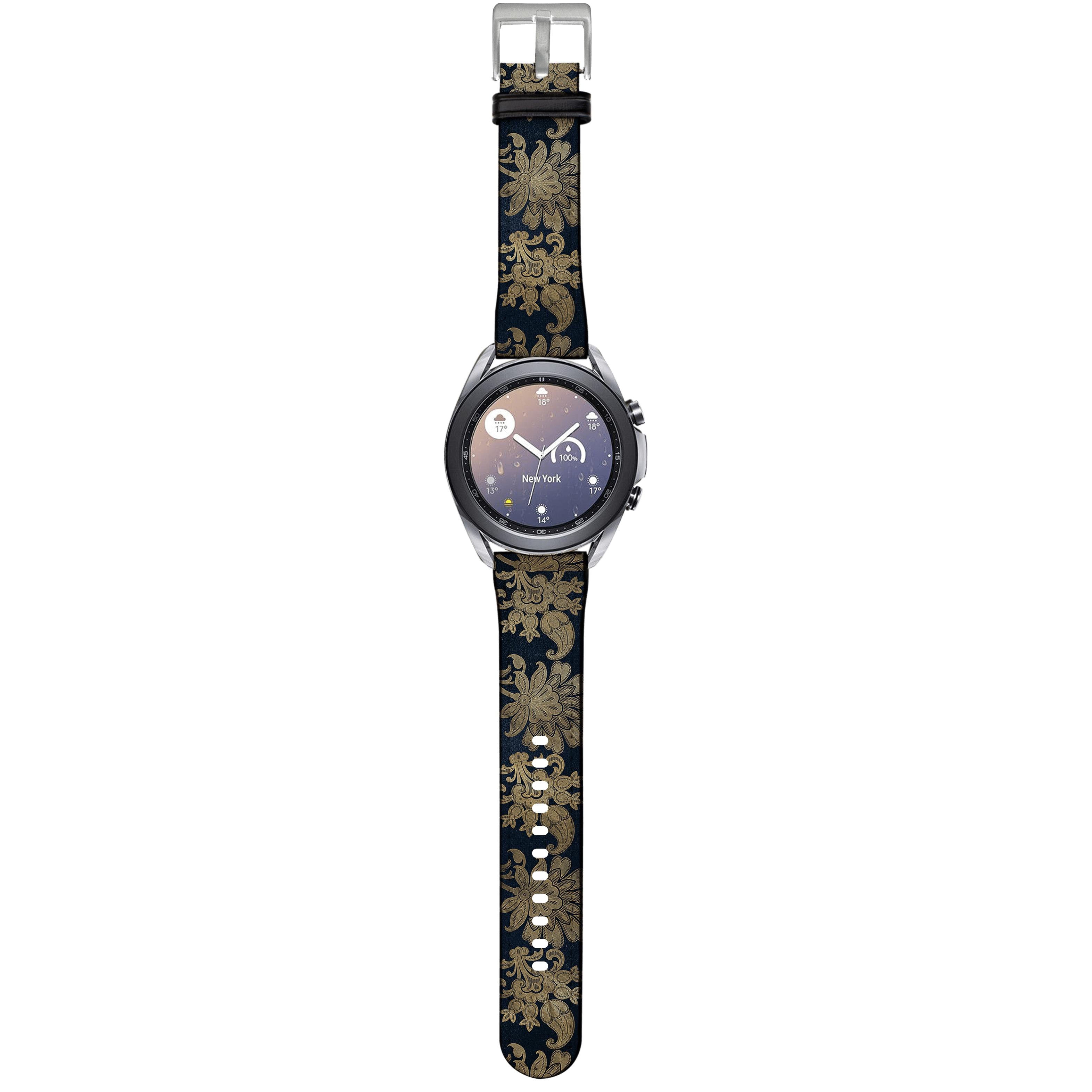 Apple Watch Straps-Newlands Android Watch Strap-Paper Leather Samsung Watch Straps Product Details Get trendy with our Paper leather Samsung Watch bands. Available for all models of Samsung watch. High quality Paper Leather Fully printed on all exterior sides. Samsung Watch Band 40mm/42mm Samsung Watch Band 45mm/46mm-Stringberry