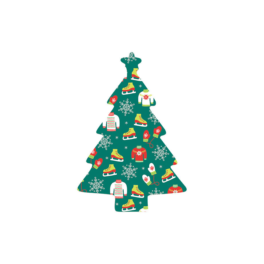 Christmas Decorations NOEL- Wooden Xmas Tree And Fridge Magnet